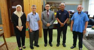 KUNJUNGAN HORMAT KETUA PENGARAH LEMBAGA KEMAJUAN IKAN MALAYSIA (LKIM)